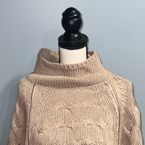 lovestitch- tan sweater - Picture 2 of 5